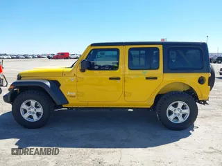 2021 Jeep Wrangler Unlimited Willys with VIN 1C4HJXDN8MW511747, listed as a IAAI auction lot 41730164 with 42,300 mi miles and . Bid and sale history available at DreamBid. Image 15.