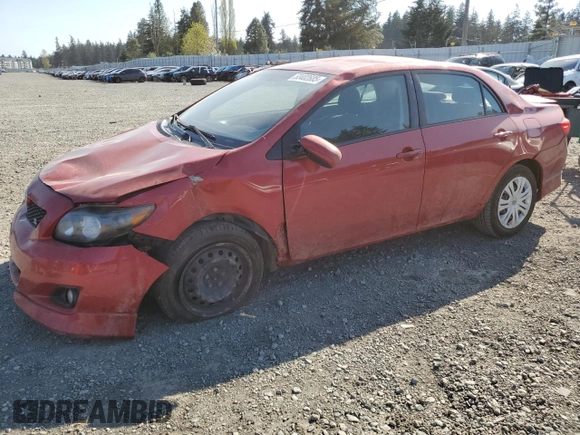 2009 Toyota Corolla with VIN 1NXBU40E49Z102824, listed as a Copart auction lot 53402685 with 118,268 mi miles and Salvage Title. Bid and sale history available at carsss.com. Image 1.