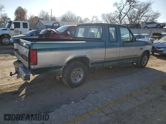 1996 Ford F-150 with VIN 1FTEX15N6TKA55105, listed as a Copart auction lot 83225844 with 206,760 mi miles and Salvage title. Bid and sale history available at DreamBid. Image 3.