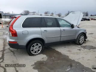 2011 Volvo XC90 I6 with VIN YV4952CZ2B1571045, listed as a Copart auction lot 45494955 with 139,645 mi miles and Salvage Title. Bid and sale history available at DreamBid. Image 3.