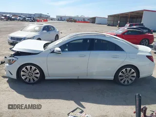 2018 Mercedes-Benz CLA with VIN WDDSJ4EB6JN546206, listed as a IAAI auction lot 41867405 with 161,389 mi miles. Bid and sale history available at carsss.com. Image 13.