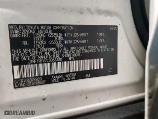 2020 Toyota RAV4 LE with VIN JTMF1RFV7LD063480, listed as a Copart auction lot 43178065 with 65,524 mi miles and Salvage Title. Bid and sale history available at carsss.com. Image 13.