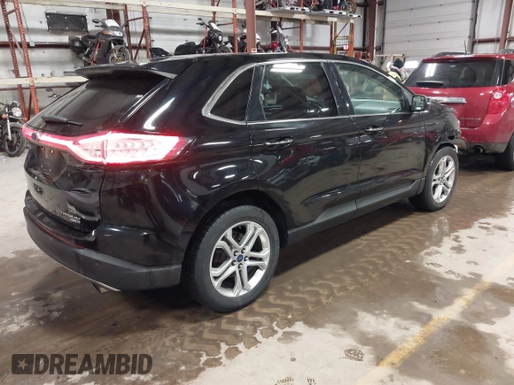 2017 Ford Edge Titanium with VIN 2FMPK4K93HBB80222, listed as a IAAI auction lot 41468774 with 166,500 mi miles. Bid and sale history available at carsss.com. Image 4.