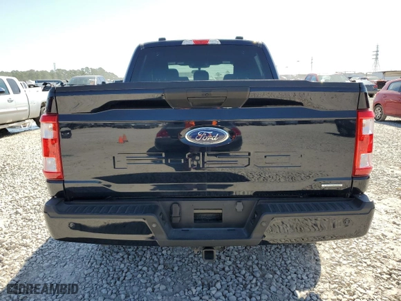 2023 Ford F-150 XL with VIN 1FTEW1CP8PKF95701, listed as a Copart auction lot 52810945 with 23,755 mi miles and Salvage Title. Bid and sale history available at carsss.com. Image 6.