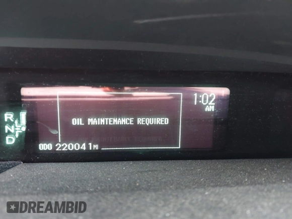 2011 Toyota Prius I with VIN JTDKN3DU6B1450449, listed as a IAAI auction lot 41983701 with 220,041 mi miles and . Bid and sale history available at DreamBid. Image 16.