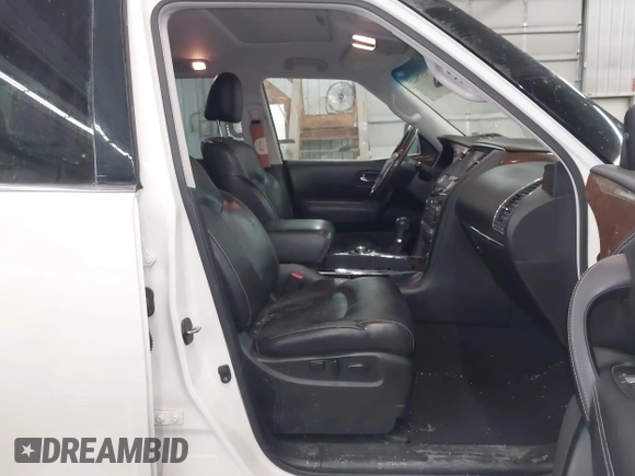 2017 Infiniti QX80 z VIN JN8AZ2NC9H9430498, wystawiony jako IAAI lot #41579847 z przebiegiem 133 321 mil mil oraz . Historia ofert i sprzedaży dostępna na DreamBid. Obrazek 5.