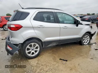 2018 Ford EcoSport SE with VIN MAJ3P1TE6JC183917, listed as a Copart auction lot 55956375 with 82,688 mi miles and Salvage title. Bid and sale history available at DreamBid. Image 3.