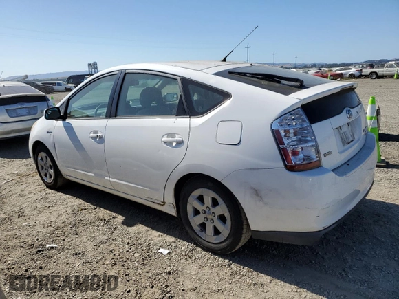2007 Toyota Prius z VIN JTDKB20U477605335, wystawiony jako Copart lot #58747595 z przebiegiem 129 979 mil mil oraz Szkoda całkowita • Salvage title. Historia ofert i sprzedaży dostępna na DreamBid. Obrazek 2.