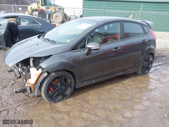 2019 Ford Fiesta ST with VIN 3FADP4GX2KM139687, listed as a IAAI auction lot 41649831 with 111,108 mi miles. Bid and sale history available at carsss.com. Image 17.