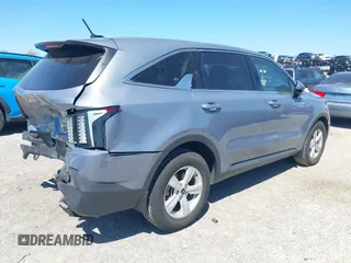 2023 Kia Sorento LX with VIN 5XYRG4LC0PG197546, listed as a IAAI auction lot 41775312 with 30,881 mi miles. Bid and sale history available at carsss.com. Image 4.