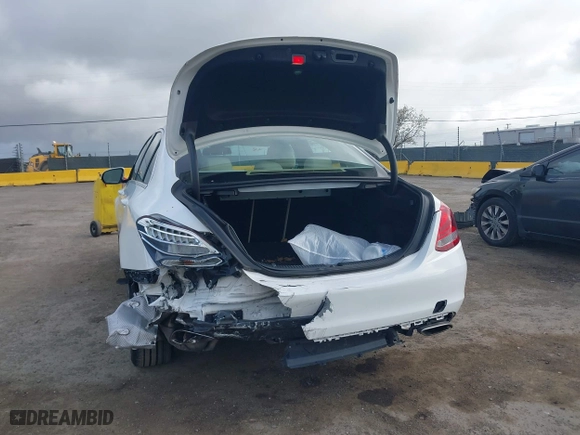 2015 Mercedes-Benz C-Class C 300 with VIN 55SWF4JB2FU043957, listed as a IAAI auction lot 41906033 with 99,094 mi miles. Bid and sale history available at carsss.com. Image 19.