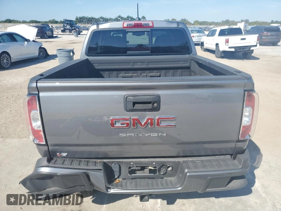 2022 GMC Canyon 2WD Elevation with VIN 1GTG5CEN8N1308802, listed as a Copart auction lot 47418095 with 19,035 mi miles and Salvage Title. Bid and sale history available at carsss.com. Image 6.