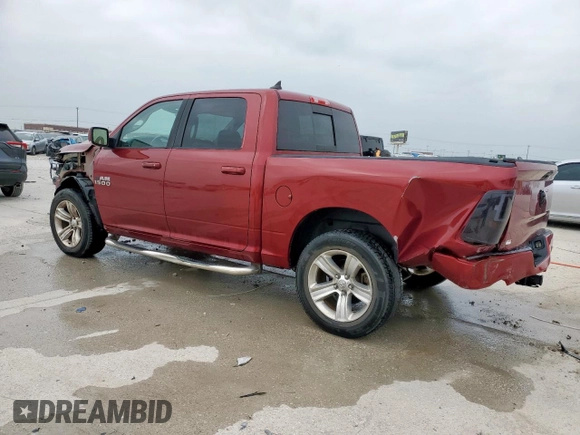 2014 Ram 1500 Sport z VIN 1C6RR6MTXES326735, wystawiony jako Copart lot #51507125 z przebiegiem 168 426 mil mil oraz Szkoda całkowita • Salvage title. Historia ofert i sprzedaży dostępna na DreamBid. Obrazek 2.