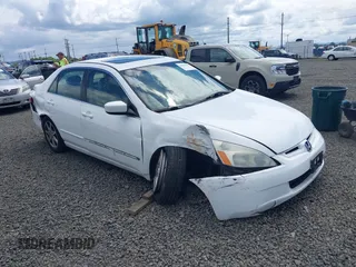 2003 Honda Accord EX z VIN 1HGCM66513A100115, wystawiony jako IAAI lot #42289151 z przebiegiem 206 922 mil mil oraz . Historia ofert i sprzedaży dostępna na DreamBid. Obrazek 1.