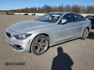 2018 BMW 4 Series 430i xDrive z VIN WBA4J3C56JBL03326, wystawiony jako Copart lot #47006805 z przebiegiem 82 139 mil mil oraz Nie do naprawy • Non repairable. Historia ofert i sprzedaży dostępna na DreamBid. Obrazek 1.