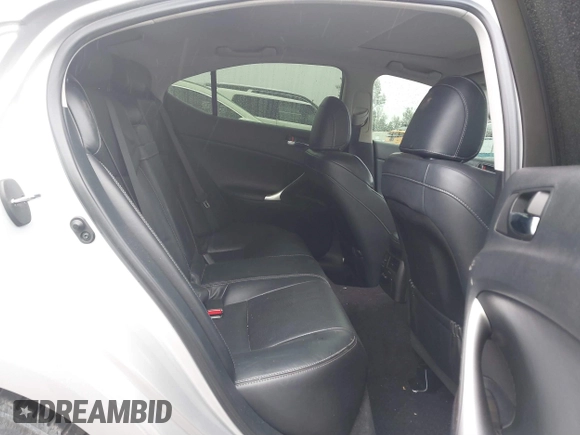 2011 Lexus IS 250 with VIN JTHBF5C29B5148539, listed as a IAAI auction lot 41802299 with 130,629 mi miles and . Bid and sale history available at DreamBid. Image 8.