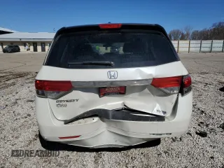 2015 Honda Odyssey EX-L with VIN 5FNRL5H69FB129773, listed as a Copart auction lot 48389155 with 143,047 mi miles and Clean Title. Bid and sale history available at DreamBid. Image 6.