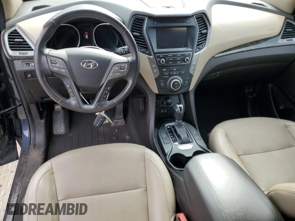 2017 Hyundai Santa Fe Sport 2.0T with VIN 5NMZU4LA1HH040946, listed as a Copart auction lot 48427805 with 116,119 mi miles and Salvage Title. Bid and sale history available at carsss.com. Image 8.