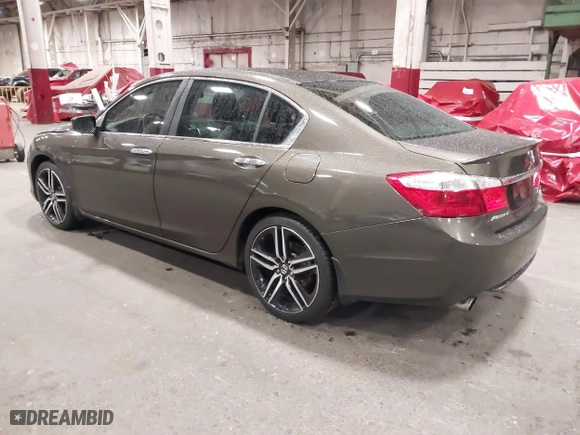 2014 Honda Accord Sedan Sport with VIN 1HGCR2F53EA033028, listed as a IAAI auction lot 41798748 with 109,725 mi miles. Bid and sale history available at carsss.com. Image 3.