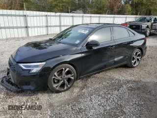 2023 Audi A3 Premium Plus with VIN WAUHUDGY2PA077223, listed as a Copart auction lot 88317965 with 16,581 mi miles and Salvage Title. Bid and sale history available at carsss.com. Image 1.
