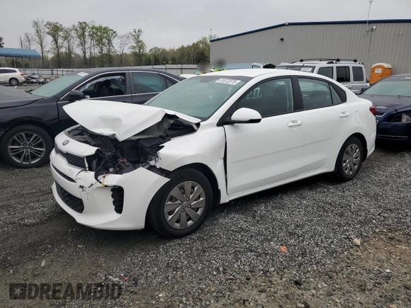 2020 Kia Rio S with VIN 3KPA24AD6LE330650, listed as a Copart auction lot 51072375 with 15,928 mi miles and Salvage Title. Bid and sale history available at DreamBid. Image 1.