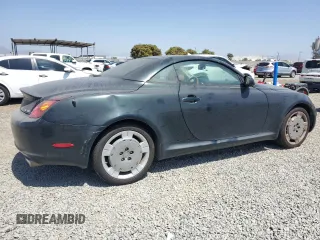 2002 Lexus SC 430 с VIN JTHFN48Y420024638, выставлен на аукционе Copart как лот 59213305 с пробегом 241 471 миль миль и Чистый • Clean title. История ставок и продаж доступна на DreamBid. Изображение 3.