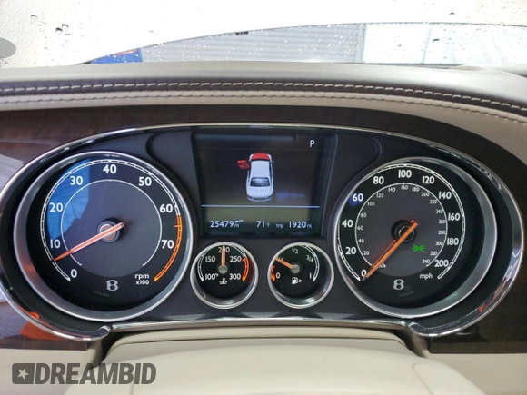 2014 Bentley Flying Spur z VIN SCBEC9ZA9EC092313, wystawiony jako Copart lot #47265115 z przebiegiem 25 479 mil mil oraz Tytuł czysty. Historia ofert i sprzedaży dostępna na DreamBid. Obrazek 9.