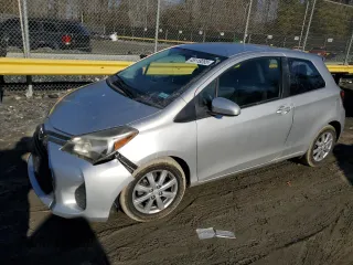 2015 Toyota Yaris L with VIN VNKJTUD3XFA031452, listed as a Copart auction lot 45119285 with 47,829 mi miles and Salvage Title. Bid and sale history available at carsss.com. Image 1.