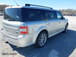2015 Ford Flex Limited with VIN 2FMHK6D8XFBA03233, listed as a IAAI auction lot 41830351 with 96,505 mi miles. Bid and sale history available at carsss.com. Image 4.