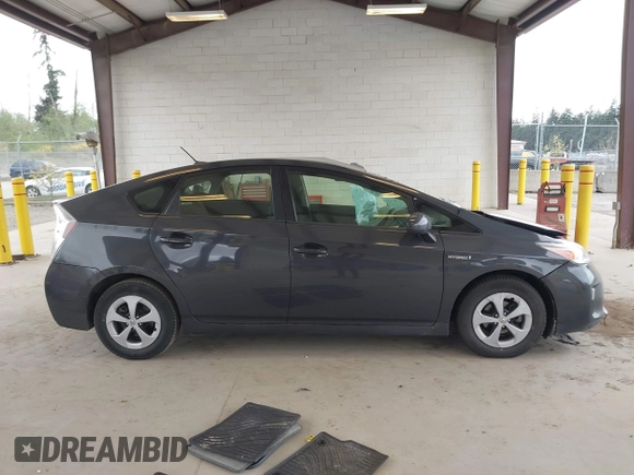 2012 Toyota Prius One with VIN JTDKN3DUXC1506488, listed as a IAAI auction lot 42137519 with 243,893 mi miles. Bid and sale history available at carsss.com. Image 14.