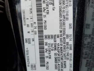 2014 Ford Focus SE with VIN 1FADP3F22EL433306, listed as a Copart auction lot 52242515 with 133,140 mi miles and Salvage Title. Bid and sale history available at carsss.com. Image 15.