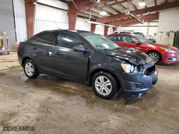2015 Chevrolet Sonic LT with VIN 1G1JC5SB2F4115684, listed as a Copart auction lot 50025305 with 204,015 mi miles and Clean Title. Bid and sale history available at carsss.com. Image 4.