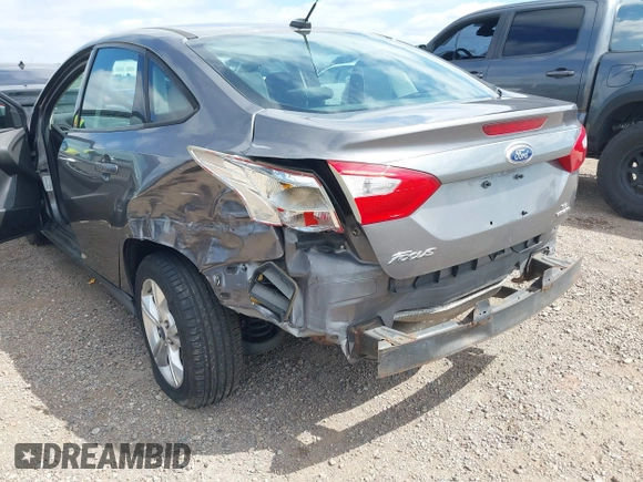 2013 Ford Focus SE with VIN 1FADP3F28DL343477, listed as a IAAI auction lot 41905740 with 168,490 mi miles. Bid and sale history available at carsss.com. Image 6.