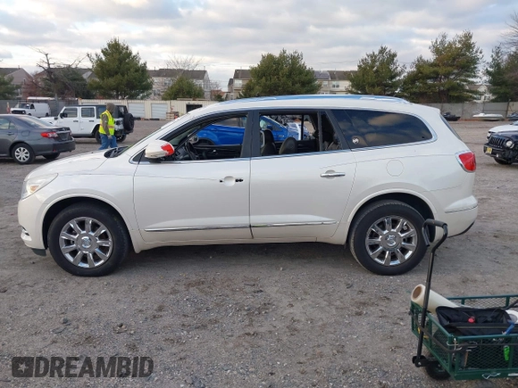 2015 Buick Enclave Leather with VIN 5GAKRBKD4FJ274350, listed as a IAAI auction lot 40986198 with 119,707 mi miles and . Bid and sale history available at DreamBid. Image 14.