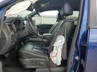 2020 Nissan Titan SL с VIN 1N6AA1ED2LN505013, выставлен на аукционе Copart как лот 56933185 с пробегом 91 342 миль миль и Списание • Salvage title. История ставок и продаж доступна на DreamBid. Изображение 7.