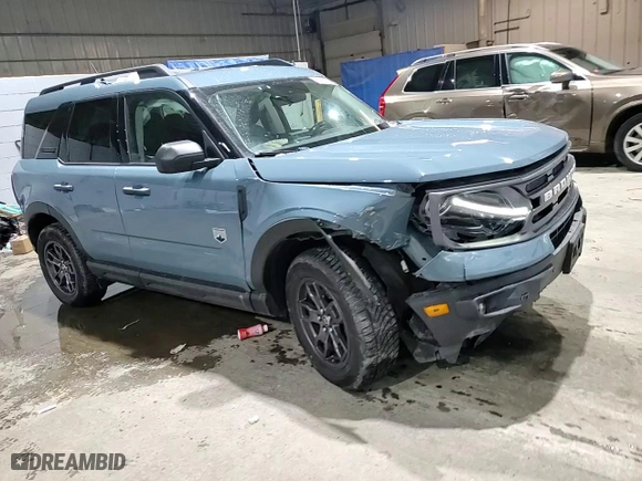 2021 Ford Bronco Sport Big Bend with VIN 3FMCR9B67MRB23174, listed as a Copart auction lot 83458654 with 25,825 mi miles and Salvage Title. Bid and sale history available at carsss.com. Image 12.
