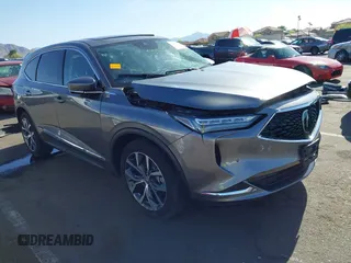 2024 Acura MDX Technology z VIN 5J8YE1H48RL007423, wystawiony jako IAAI lot #42056464 z przebiegiem 22 855 mil mil oraz . Historia ofert i sprzedaży dostępna na DreamBid. Obrazek 1.