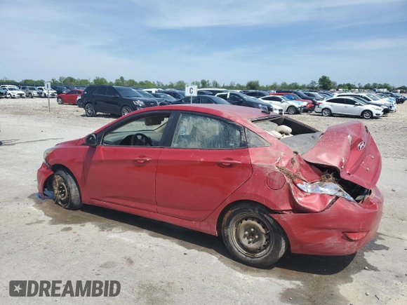 2013 Hyundai Accent GLS z VIN KMHCT4AE8DU441908, wystawiony jako Copart lot #53751375 z przebiegiem 146 721 mil mil oraz Szkoda całkowita • Salvage title. Historia ofert i sprzedaży dostępna na DreamBid. Obrazek 2.