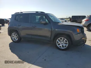 2018 Jeep Renegade Latitude with VIN ZACCJABB7JPJ43311, listed as a Copart auction lot 63396845 with 86,411 mi miles and Salvage title. Bid and sale history available at DreamBid. Image 4.