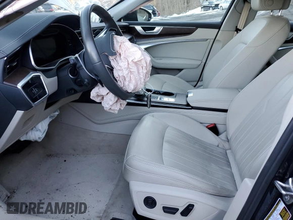 2021 Audi A6 Premium Plus with VIN WAUL2AF26MN050140, listed as a Copart auction lot 43313464 with 0 mi miles. Bid and sale history available at carsss.com. Image 7.