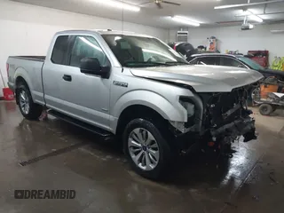 2017 Ford F-150 XL with VIN 1FTEX1EP7HFB64173, listed as a IAAI auction lot 41471112 with 65,277 mi miles. Bid and sale history available at carsss.com. Image 1.