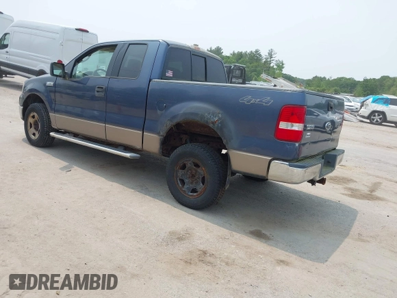 2005 Ford F-150 STX with VIN 1FTRX14W85FA30682, listed as a IAAI auction lot 42363264 with 186,652 mi miles and . Bid and sale history available at DreamBid. Image 3.