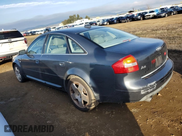 2004 Audi A6 z VIN WAUML64B04N083359, wystawiony jako Copart lot #86759414 z przebiegiem 160 298 mil mil oraz Szkoda całkowita • Salvage title. Historia ofert i sprzedaży dostępna na DreamBid. Obrazek 2.