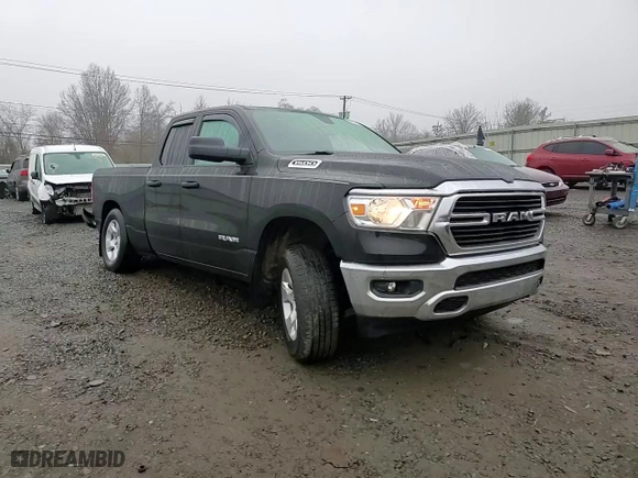 2021 Ram 1500 Big Horn with VIN 1C6RRFBG6MN536719, listed as a Copart auction lot 84171764 with 61,960 mi miles and Salvage Title. Bid and sale history available at carsss.com. Image 10.