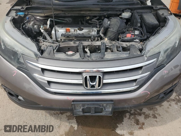 2013 Honda CR-V EX-L z VIN 5J6RM4H76DL080858, wystawiony jako Copart lot #57530215 z przebiegiem 152 046 mil mil oraz Szkoda całkowita • Salvage title. Historia ofert i sprzedaży dostępna na DreamBid. Obrazek 12.