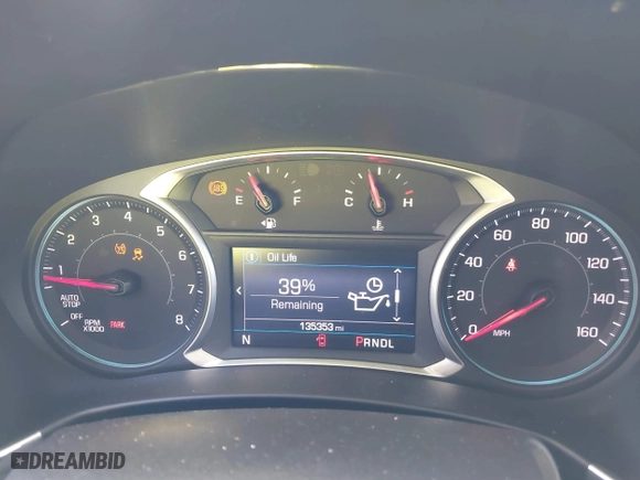 2020 Chevrolet Equinox LT with VIN 3GNAXTEV7LS720289, listed as a IAAI auction lot 41641550 with 135,353 mi miles. Bid and sale history available at carsss.com. Image 7.