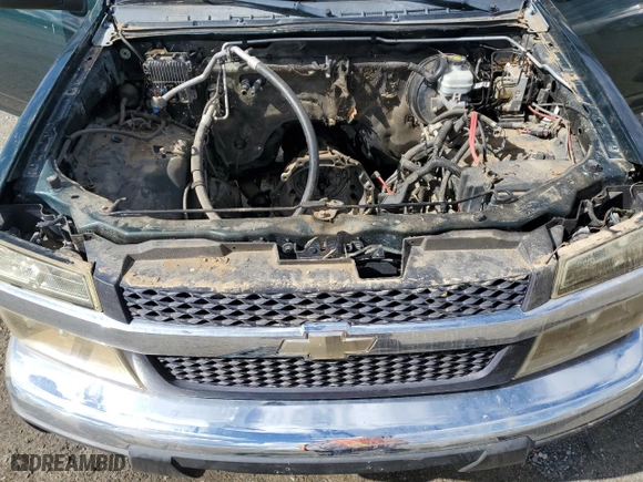 2005 Chevrolet Colorado Z85 with VIN 1GCDT198658232800, listed as a Copart auction lot 48543545 with 0 mi miles and Salvage Title. Bid and sale history available at carsss.com. Image 11.