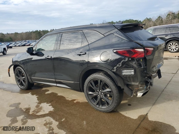 2019 Chevrolet Blazer RS with VIN 3GNKBERS0KS588554, listed as a Copart auction lot 86509164 with 108,148 mi miles and Salvage Title. Bid and sale history available at carsss.com. Image 2.