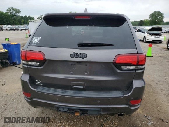 2021 Jeep Grand Cherokee Laredo X with VIN 1C4RJEAG5MC680561, listed as a Copart auction lot 55693725 with 39,766 mi miles and Salvage title. Bid and sale history available at DreamBid. Image 6.
