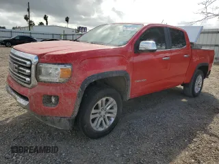 2016 GMC Canyon 2WD SLT with VIN 1GTG5DE31G1106522, listed as a Copart auction lot 78631704 with 215,886 mi miles and Salvage Title. Bid and sale history available at carsss.com. Image 1.
